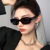 Vintage Rectangle Sunglasses Women Fashion Irregular Blue Green Glasses Brand Designer Men Square Shades UV400