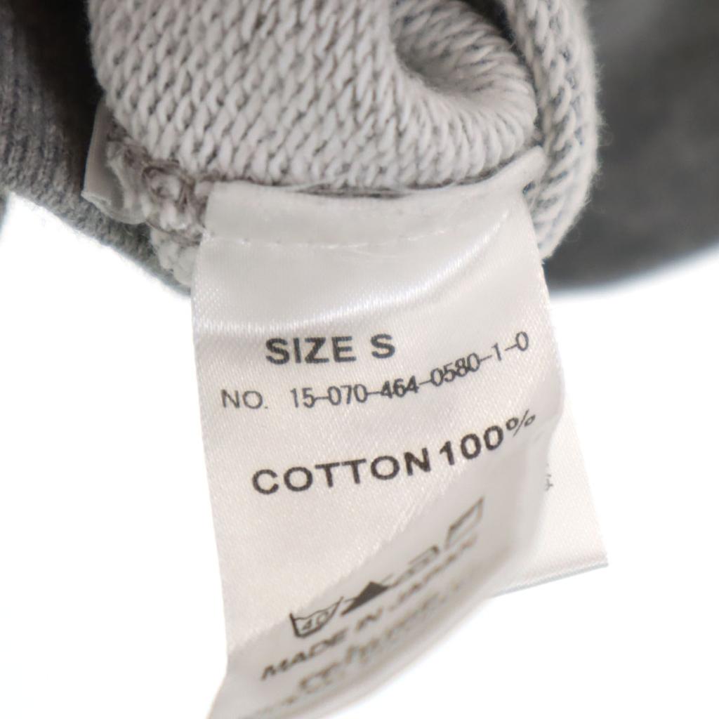 Relume JOURNAL STANDARD Made In Japan Long Sleeve Sweat Trainer S Gray Men's Used