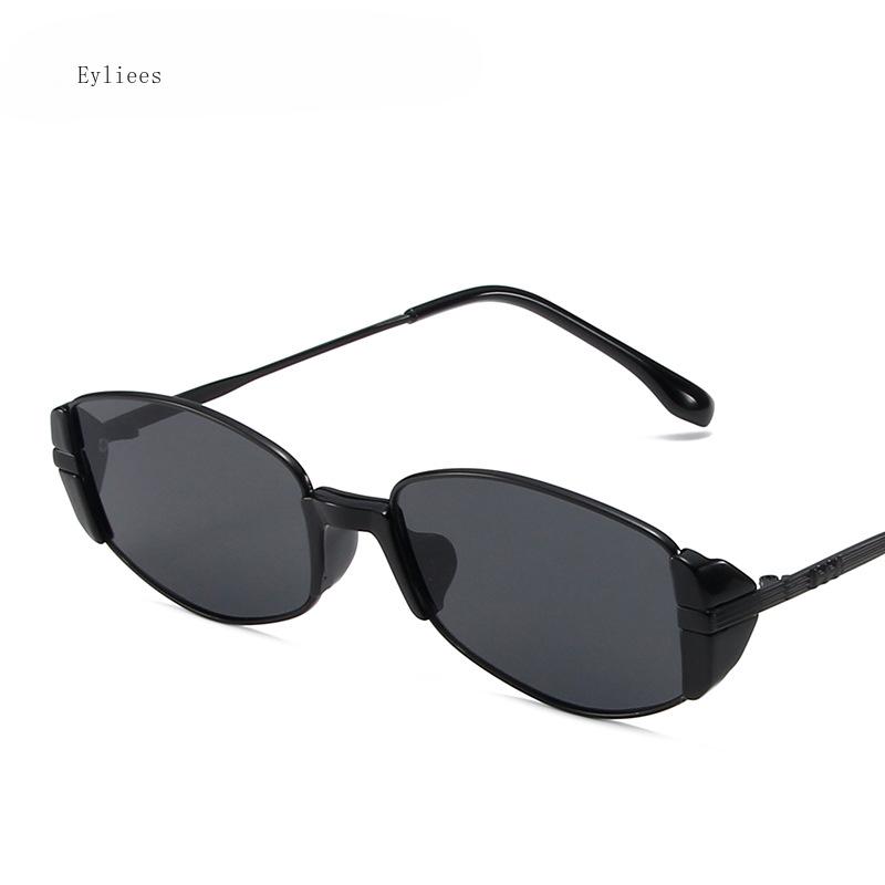 European American Style Women Sunglasses Modern Oval Shape Men Sun Glasses Vintage Metal Retro Style Sun Glasses for Women