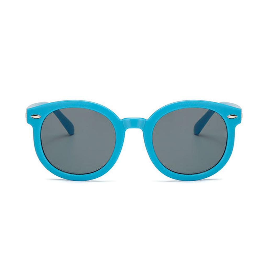 Sunglasses Resin And PC Materials UV  Thick Round For Kids Baby