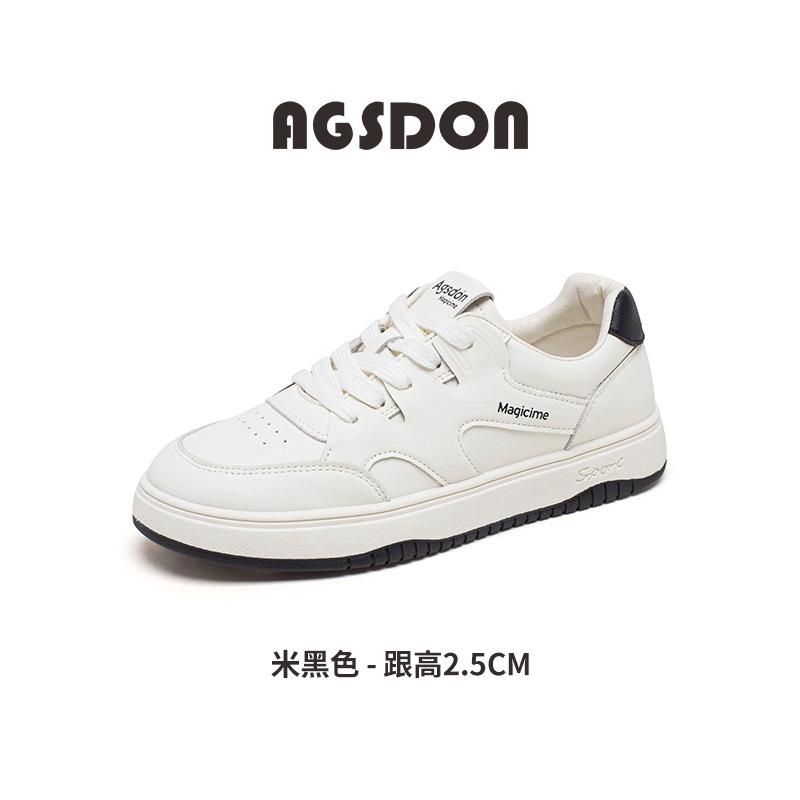 Ogu Shideng s new spring soft-soled skirt casual flat-soled sports board shoes ins 35
