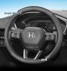 Ultra-thin Leather Steering Wheel Cover for Honda Accord, Civic, CRV, Inspire, Fit, URV, Geely, XRV