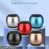 U3 TWS Interconexão Portátil Mini Alto-falante Estéreo Sem Fio Bluetooth Gun Metal Subwoofer Pesado Alto-falante Externo