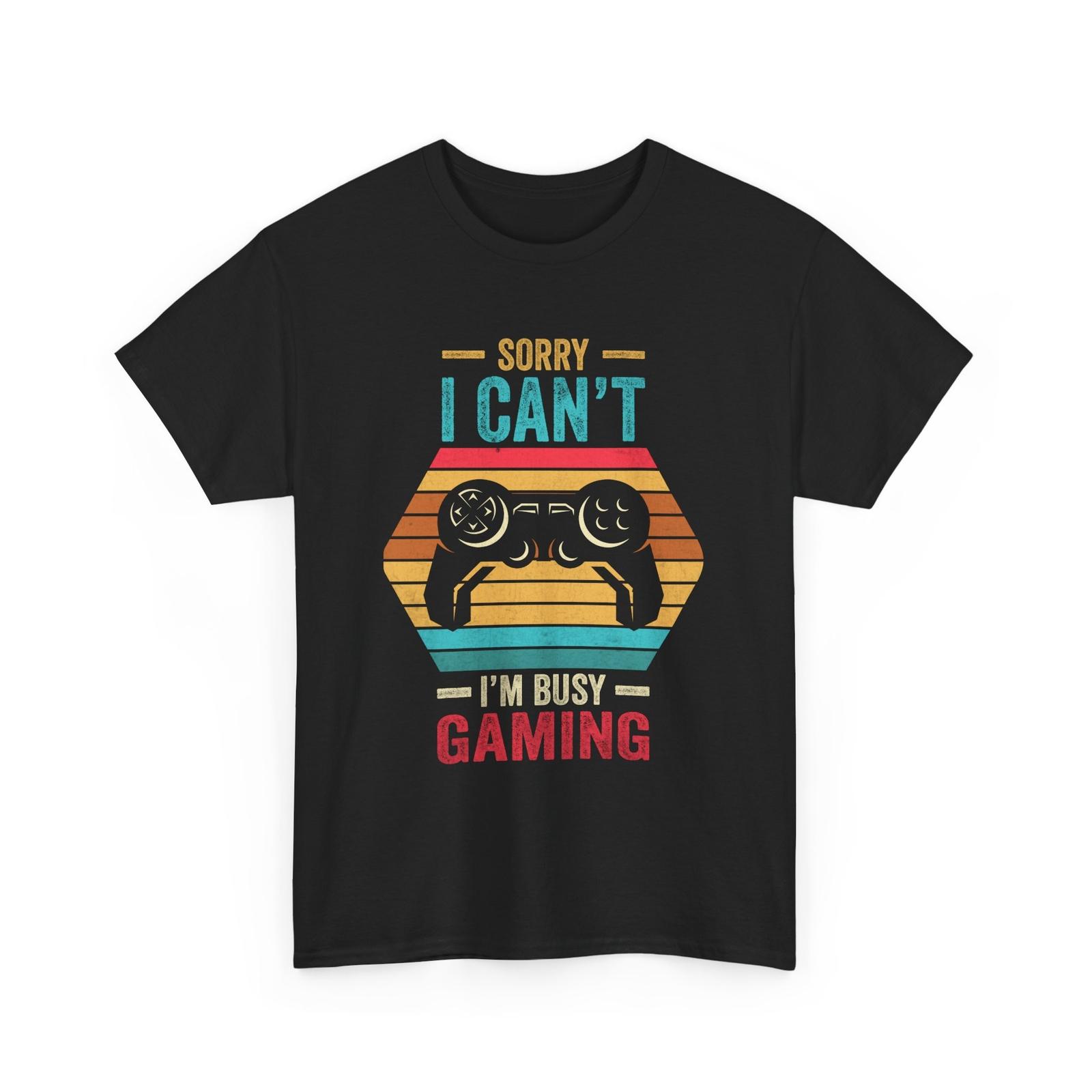 

Футболка I m Busy Gaming | Игровая футболка для геймеров | Идеальная футболка для видеоигр S