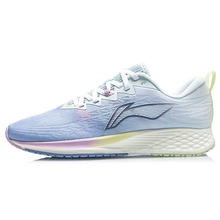 

LiNing Red Hare 4 Abrasion Resistant Breathable Low Top Running Shoes Women s Blue White 37