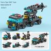 Military & Emergency Vehicles Building Blocks - Compatible with Lego, Educational & Transformable for Kids.