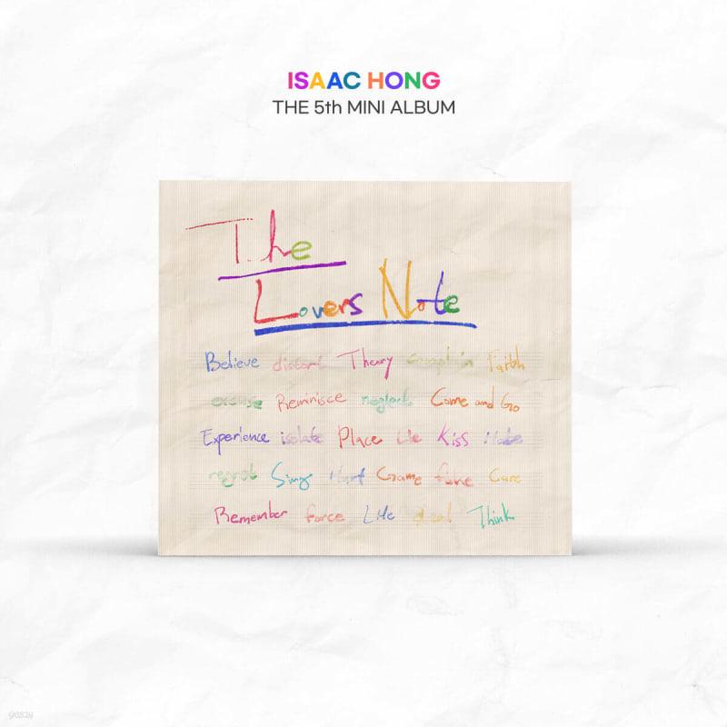 

Hong Isaac - 5th Mini Album: The Lovers Note