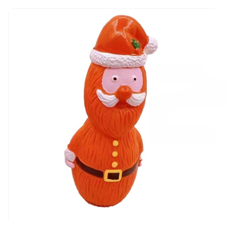 Quietschendes Hundespielzeug Hundegummispielzeug Kreatives, interaktives Haustierzubehör Latex-Haustierkauspielzeug Bissfestes Spielzeug für kleine Hunde