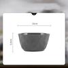 ZISIZ Carlos Glazed Ceramic Rice Bowl Set