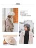 Women's Autumn/Winter Houndstooth Beret - Retro British Style
