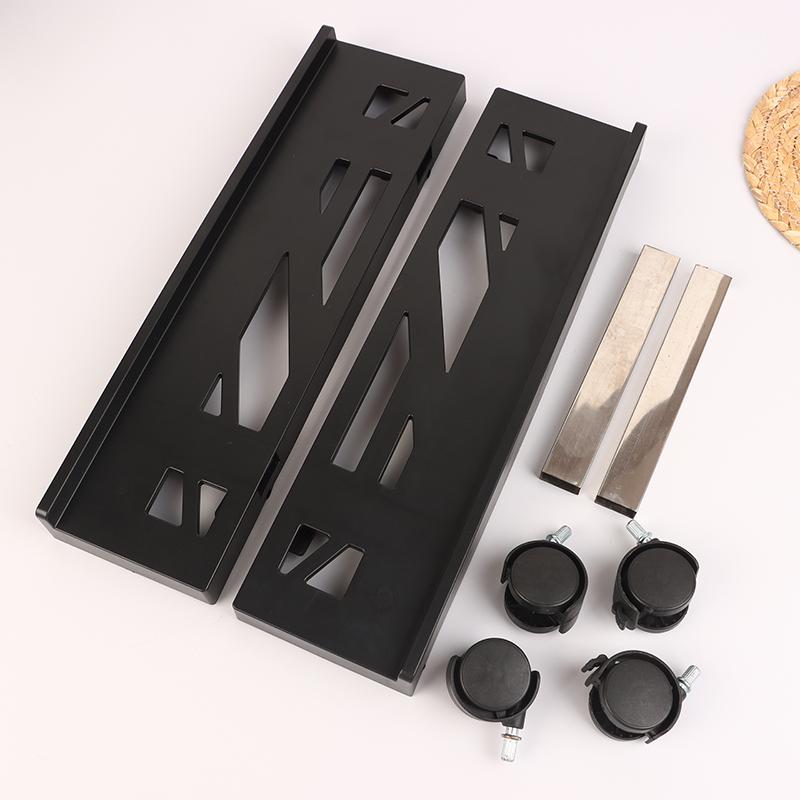 Under Desk Holder Adjustable Mobile Cpu Stand Ventilated Computer Tower Stand Pc Tower Stand