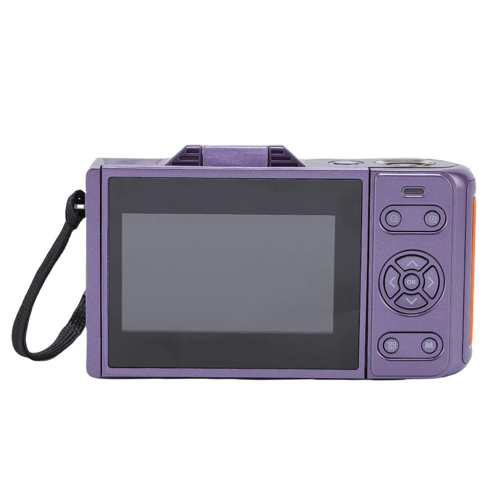 64MP Digital Camera HD 4K Photography Portable Compact Camera with 3in Screen 18X Zoom Anti Shake Auto for Travel