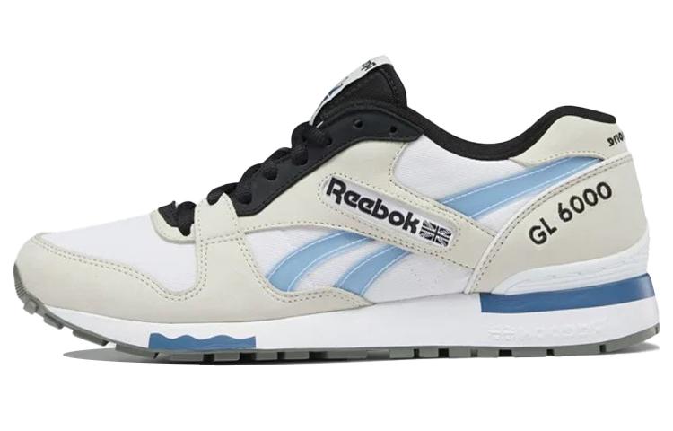 Reebok Eightyone X Reebok Gl 6000 Ретро Износостойкая Обувь/Кроссовки Унисекс Белый Синий GW8719 38.5