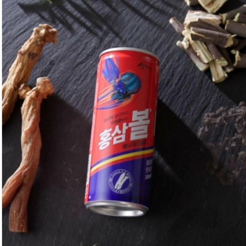 Red Ginseng Energy Soda Drink, 245ml, 24 Pieces
