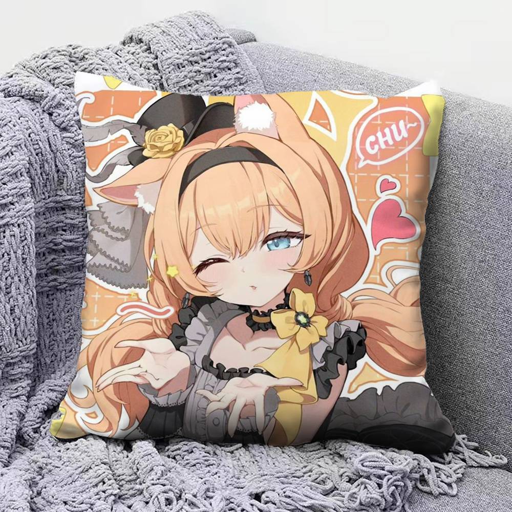 Iochi Mari Idol Blue A-Archive Home Sofa Cushion Covers And Aecorative Custom Pillow Covers