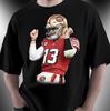 T-shirt Grafica Personalizzata NFL San Francisco 49ers Purdy Taglia S-3XL