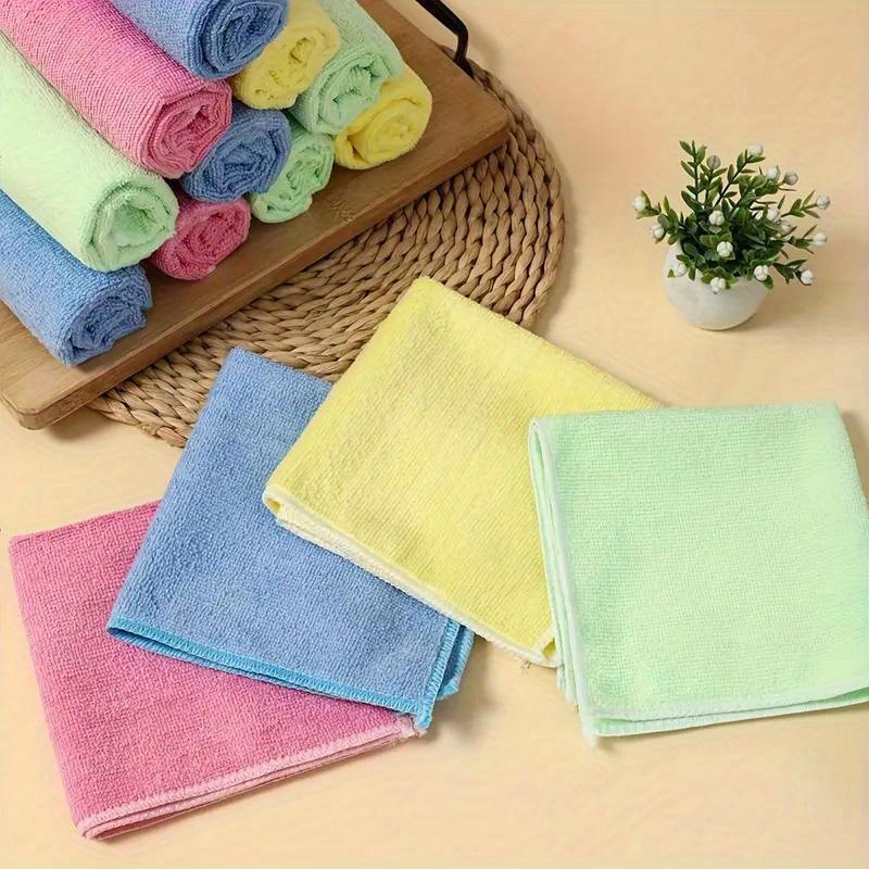 high quality5pcs/10pcs, Cleaning Towels, Reusable Cleaning Cloths for automotive detailing tools, Oil-Free Dish Cloths Multi-Purpose Cleaning Towels,