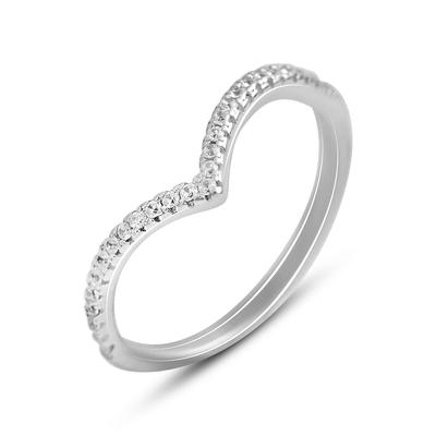 Серебряное Кольцо С Фианитами (2134794)