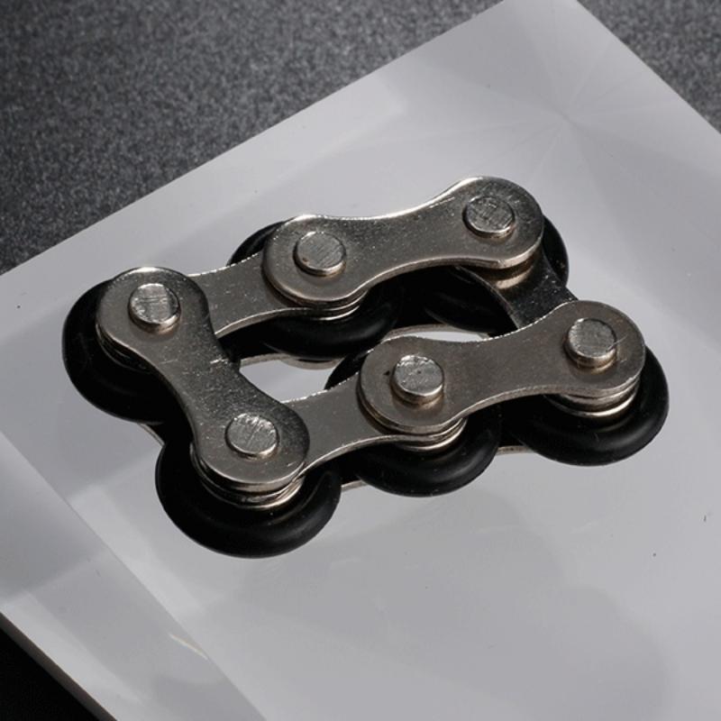 Rullekjede Fidget Toy Stress Reducer Bike Chain Fidget Leker Perfekt for ADD, ADHD, angst og autisme