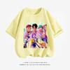 KPop Demon Hunter Costume Short-sleeved TShirt Loose Casual Clothing Tees Girls Child Round Neck