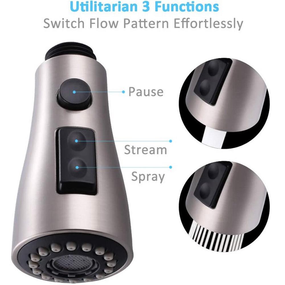 Sprayer Head Pull Out Spray Head Multifunction Pull Down Nozzle For Pull Down Faucet Kitchen Faucet Kitchen High Quality China Mainland