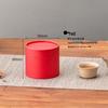 Retro Cowhide Paper Tea Can: Green & White Tea Storage Box