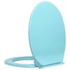 VidaXL Soft-Close Toilet Seat Green Oval