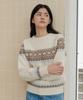 YUPPE Jacquard Wool Knit_Ivory