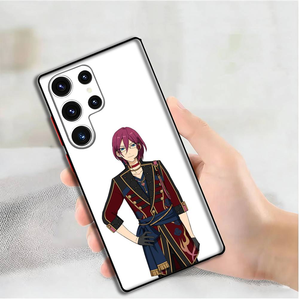 I-Ibara S-Saegusa Kostüm Show Telefon Silikonhülle für Samsung S24,22,20,23,21,20 Ultra Plus Lite 5G Druckabdeckung