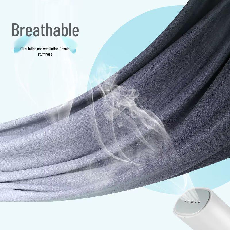 Men's Summer Gradient Tie-Dye Quick-Dry T-Shirt & Shorts Fitness Set