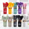 12pcs Heat Resistant Non-Stick Cookware Set Silicone Baking Shovel Soup Spoon  Kitchen Use