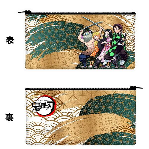 Entry Shopping Marathon Earns P12 Times Demon Slayer Fabric Pen Case Pouch Pencil Box Kimetsu No Yaiba Goods Stationery Small Item Holder School Gift.