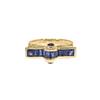 No Brand  #11(JP Size) Ring Blue K18 Yellow Gold Women