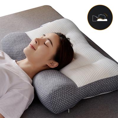 Super ergonomisches Kissen, verstellbares ergonomisches orthopädisches Bettkissen, geeignet für Seiten-, Rücken- und Bauchschläfer in allen Schlafpositionen