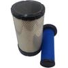 Sincerity 49587 49588 Luftfilter Kompatibelt med Bobcat Kompaktlastare T180 T190 T300 T320 A300 S220 S250 S300 S160, Ersätter AF26364 AF26365, C16501