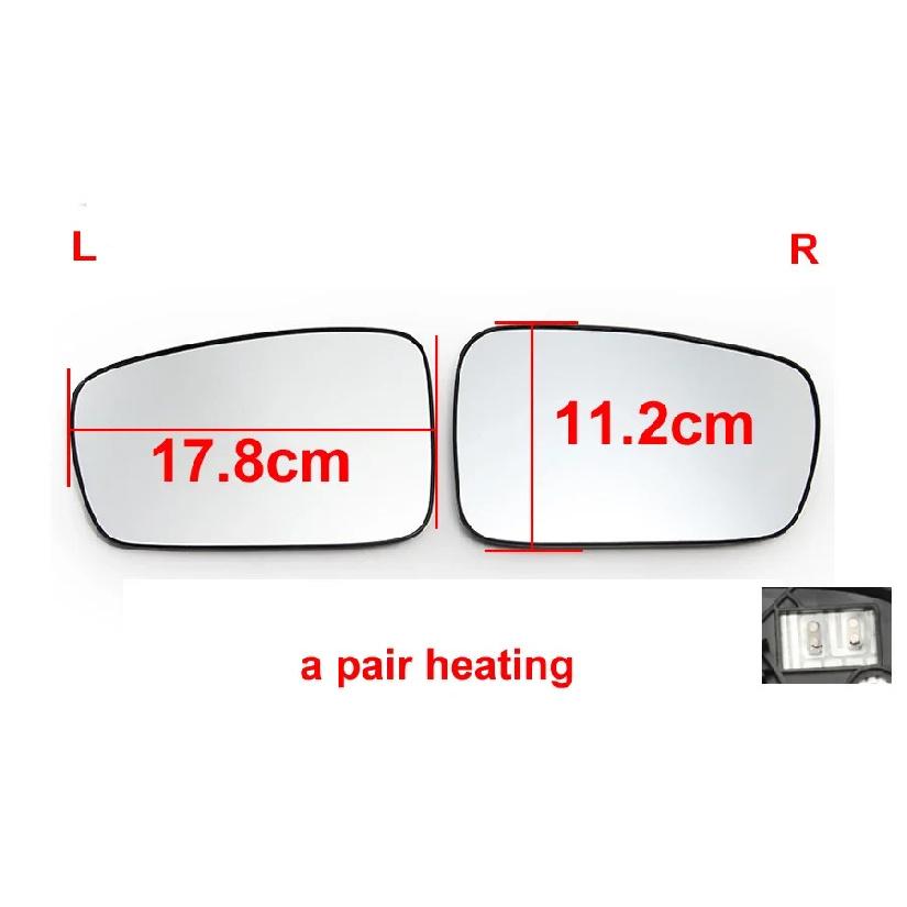 Car Mirrors For Hyundai Sonata 8 2010 2011 2012 2013 2014 Door Wing Rear View Mirrors Lenses Outer Side Mirror White Glass Lens