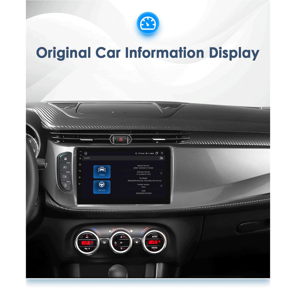 Hizpo 2Din Android 13 Autorádio Multimediálny video prehrávač pre Alfa Romeo Giulietta 2015 - 2018 Navigácia GPS 4G Carplay Auto Intelligent Screen WIFI