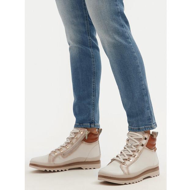 Pikolinos W3W-8564C1 Beige Ankle Boots