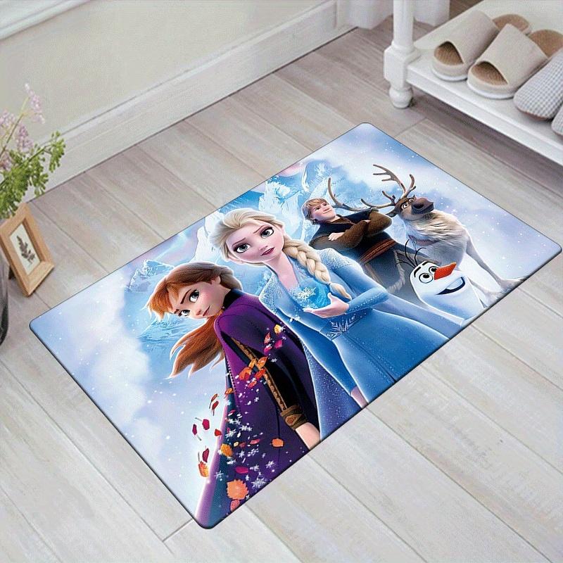 

1pc Frozen Carpet Area Rug, Bedroom, and Playroom - Durable, Stain-Resistant, and Easy To Clean, Living Room, Laundry Room, Home Decor, Chri 60cm by 90cm