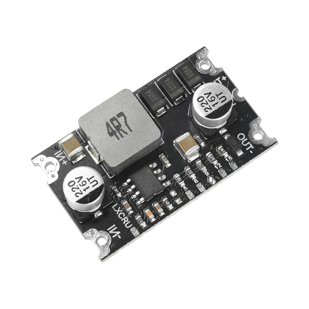 6A High-Power DC Step-Up Module DC 3-15V to 5V/6V/9V/12V/15V Short-Circuit Protection with TVS for DIY Power Supply