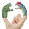 4/5pcs Dinosaur Hand Puppet Finger Prank Bedtime Storytelling Props Jurassic Animal Simulation Doll Party Supplies XJM