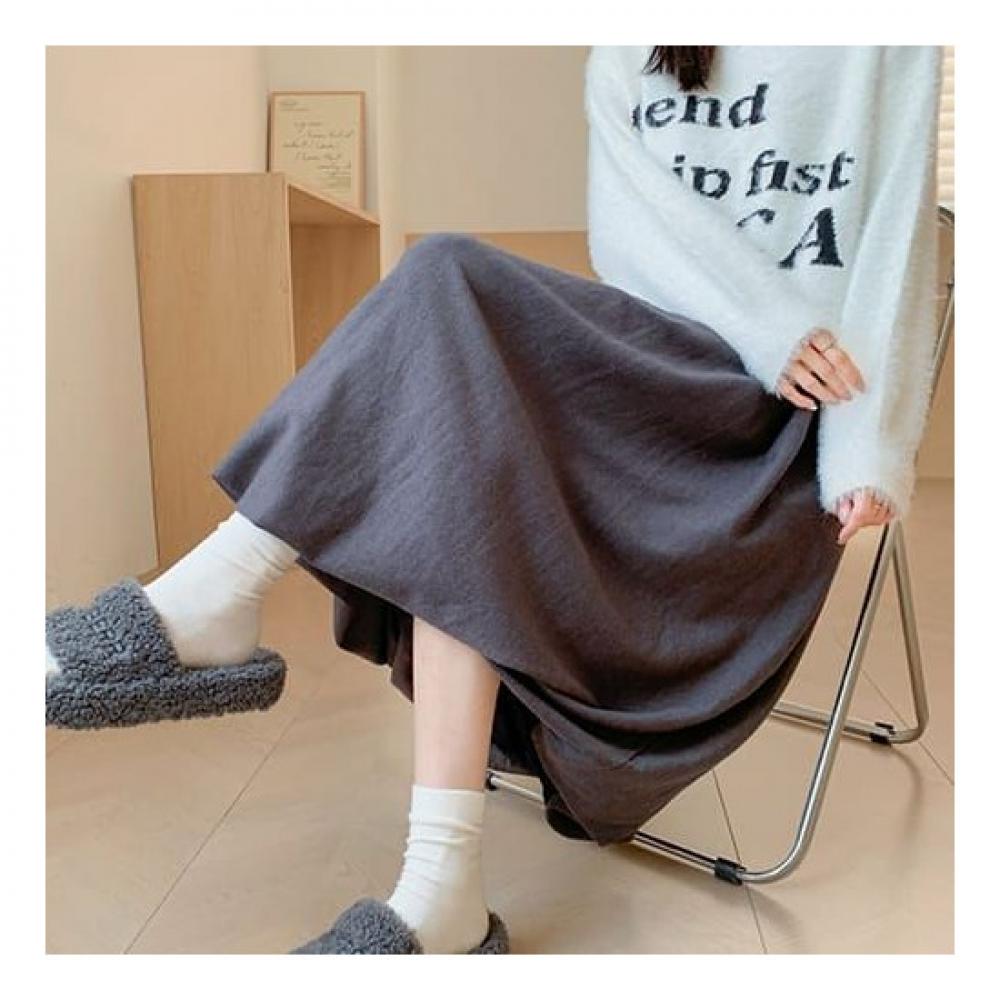 NAvAvA Simple Lovely A Line bAnding Skirt Ns398