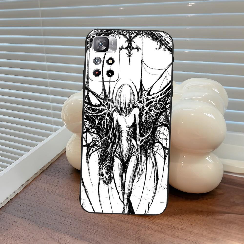 Gothic Girl Sculpture Retro Phone Case for Xiaomi Redmi Note 14 12 11 13 9 Ultra 10 Lite POCO F4 F5 X5 Pro Plus Cover