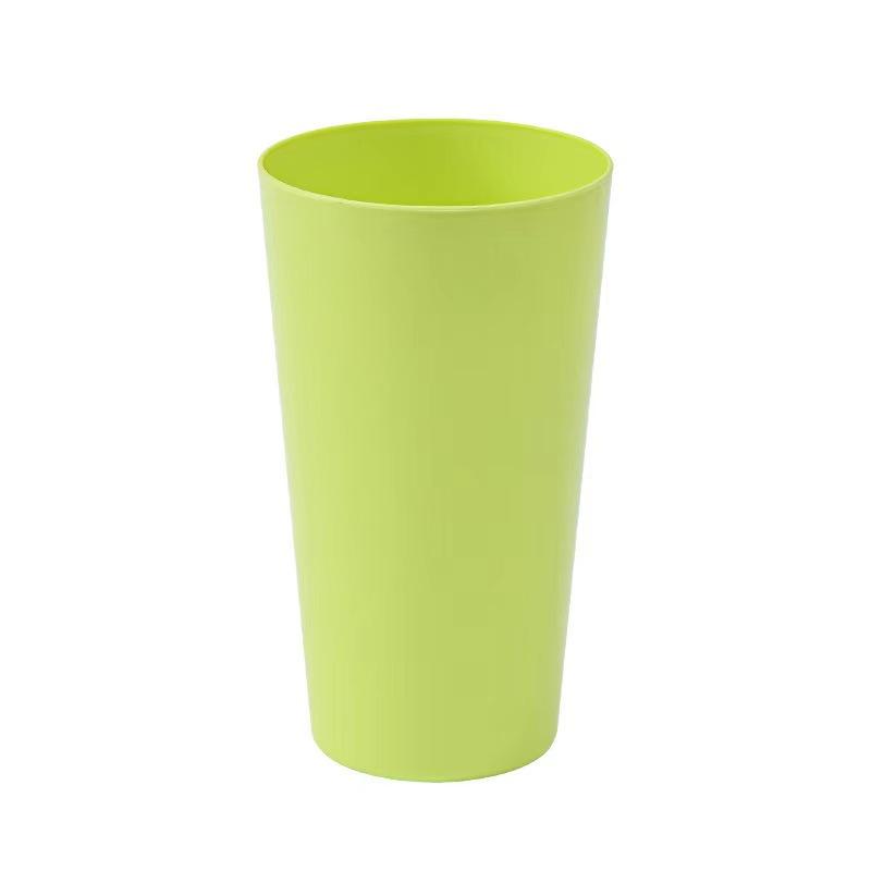 8PCS 18OZ Plastic Cups Tumbler Reusable Cup Free BPA Pint Glass for Beer Party or Home Bar Choose Your Color from 9 Colors