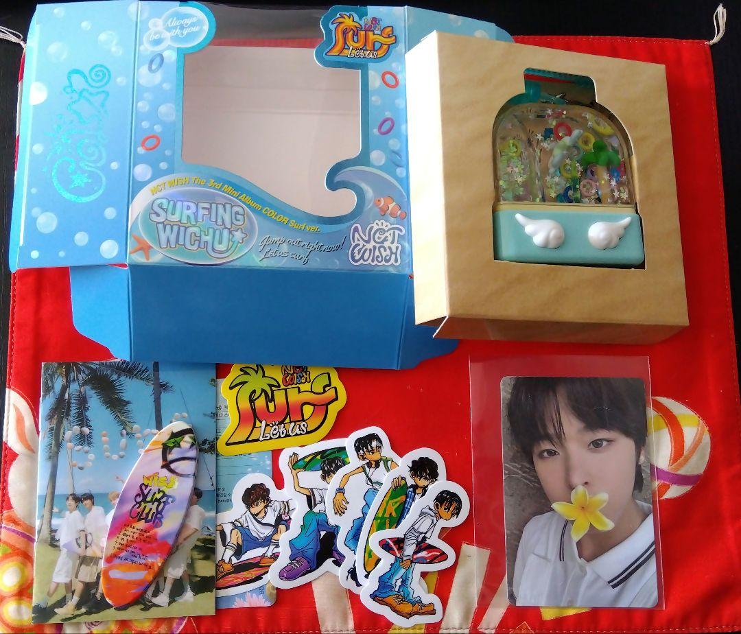 

[USED] Opened NCT WISH Riku color (surf) ver.