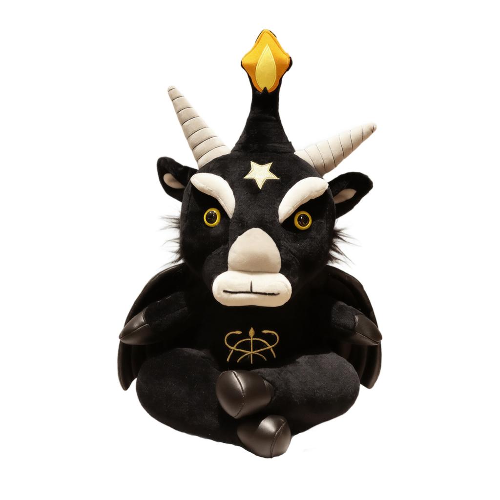 Gothic Plush Toy, Cute Collectible Doll for Halloween Home Decor & Gift