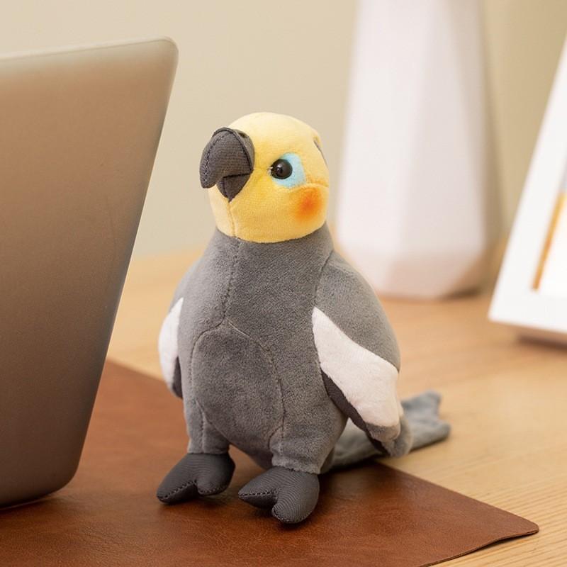 Plush Parrot Toy Animal Collectible Soft Stuffed Animal For Kids And Toddlers