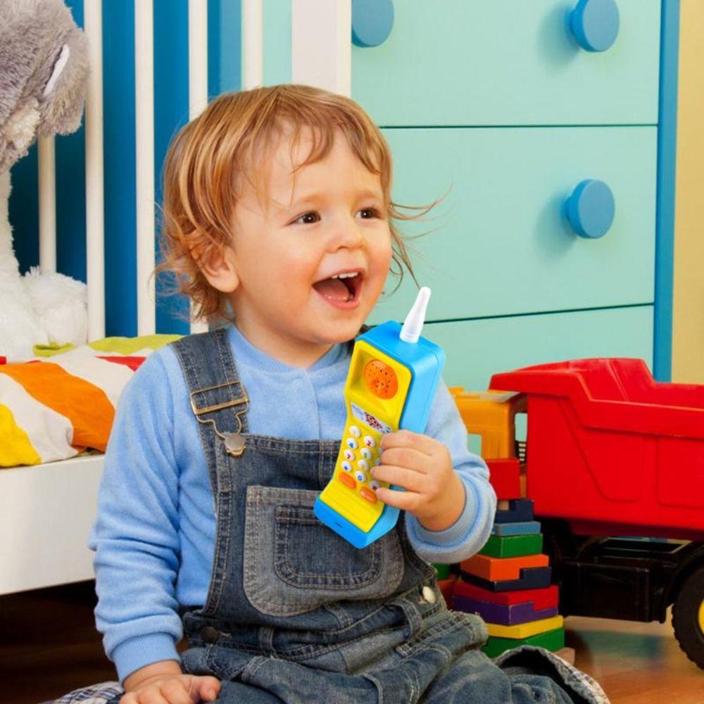 Musical Baby Phone Toys Simulation Kids Learning Cellphone Mobile Phone Toy  Educational