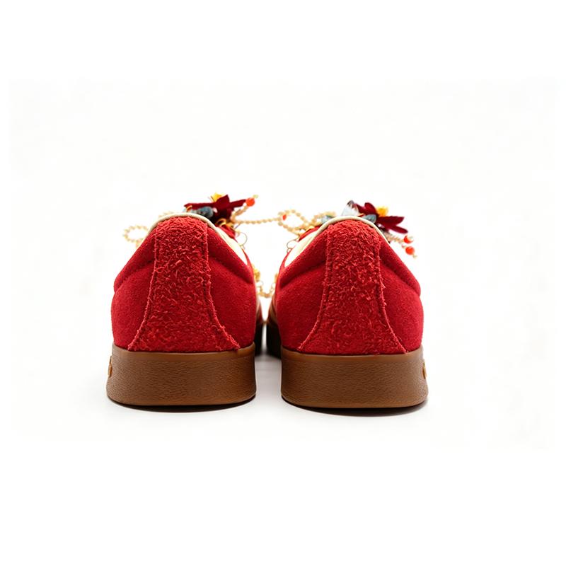 adidas Vl Court Classic Shopping Bag, Perfect Match German Army Trainers Unisex Red KK3774(team2255- )