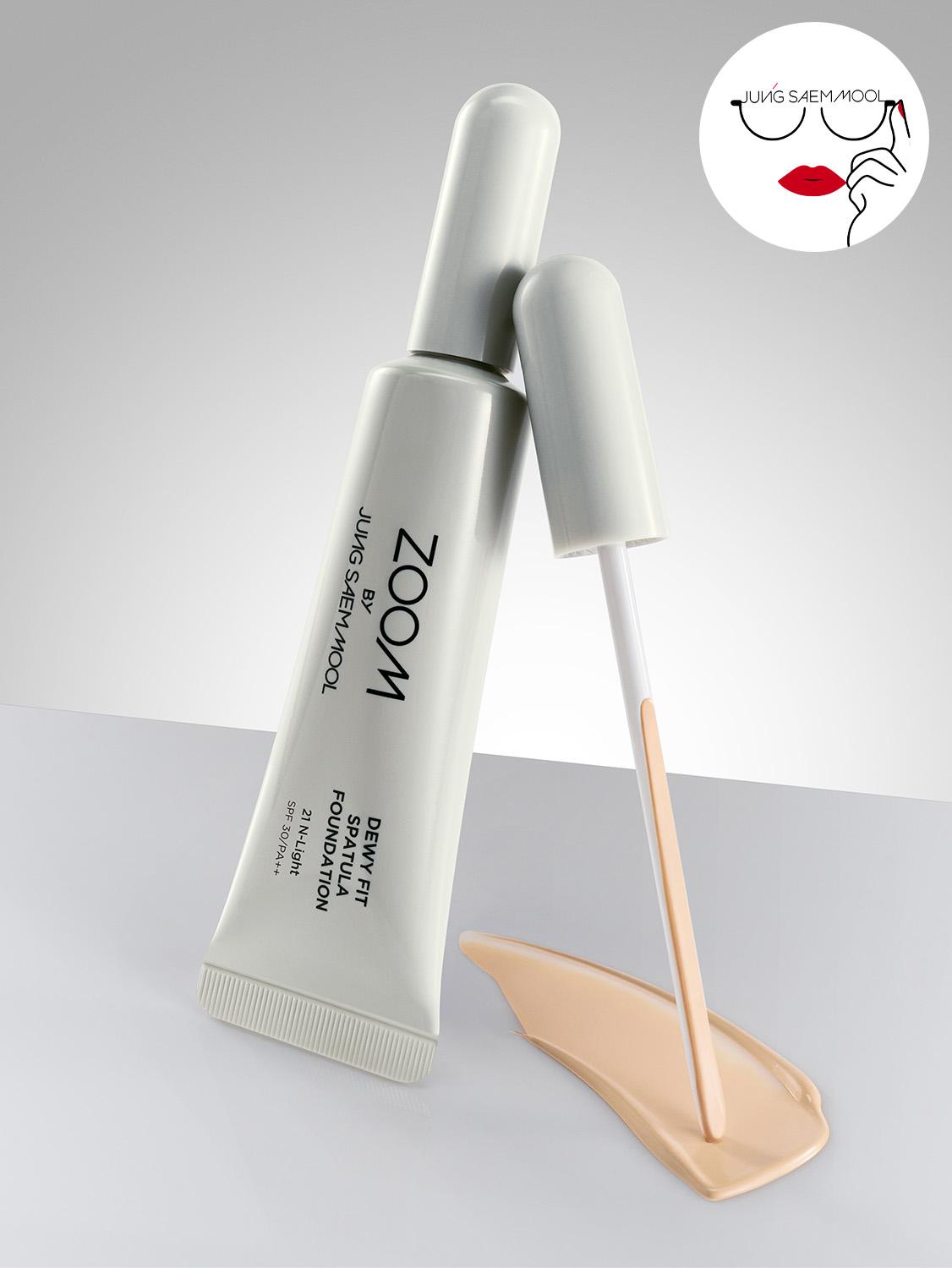 

Тональная основа Jung Saem Mool Dewy Fit со шпателем, оттенок 21 En-Light, 25 мл 1ea